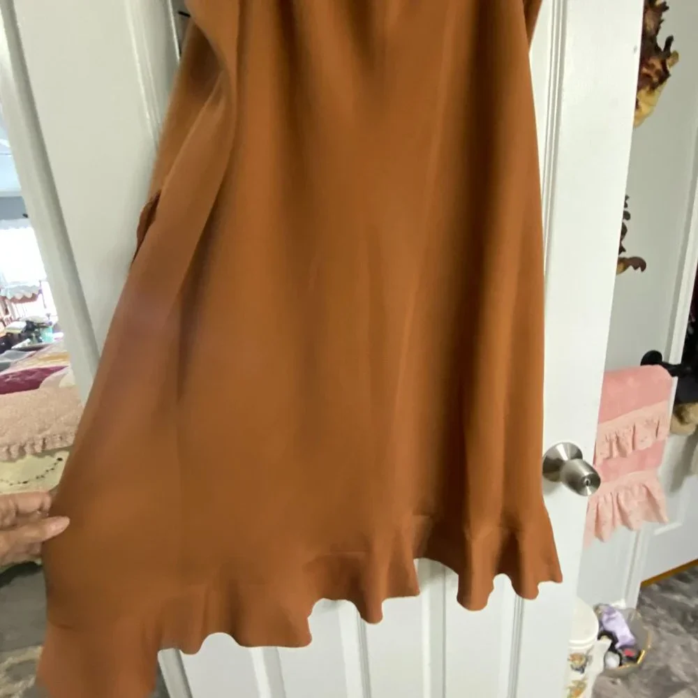 NWT Blouse and Skirt~XL-Rust colors - Picture 12 of 16